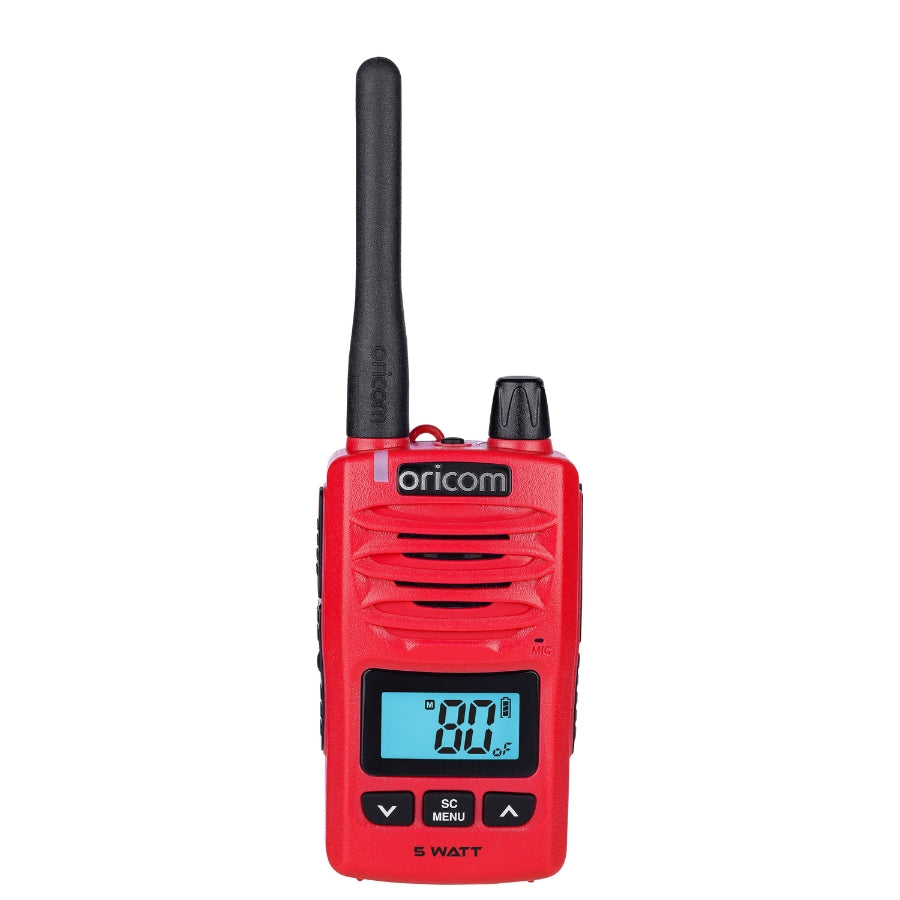 DTX600RD Waterproof IP67 5 Watt Handheld UHF CB Radio (Red)