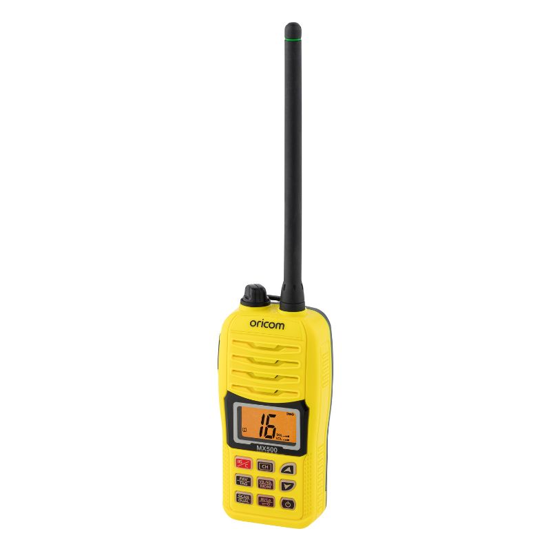 MX500YW 5 Watt VHF Marine Radio (Yellow)