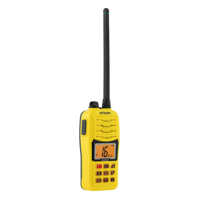 MX500YW 5 Watt VHF Marine Radio (Yellow)
