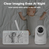 SC640 6" Video Baby Monitor with Motorised Pan/Tilt