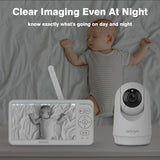 BS7VPSC640 Babysense7 + Secure640 Baby Monitor Value Pack