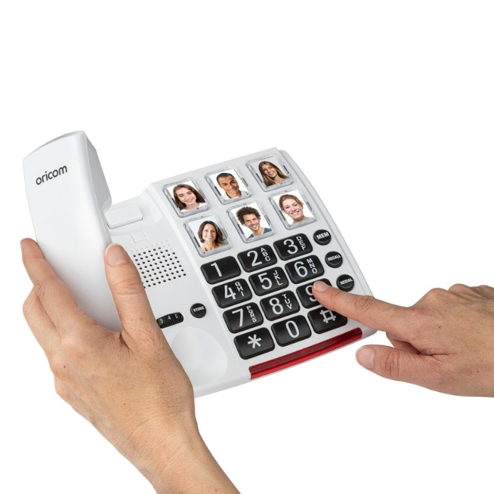 CARE80 Amplified Phone with Picture Dialling