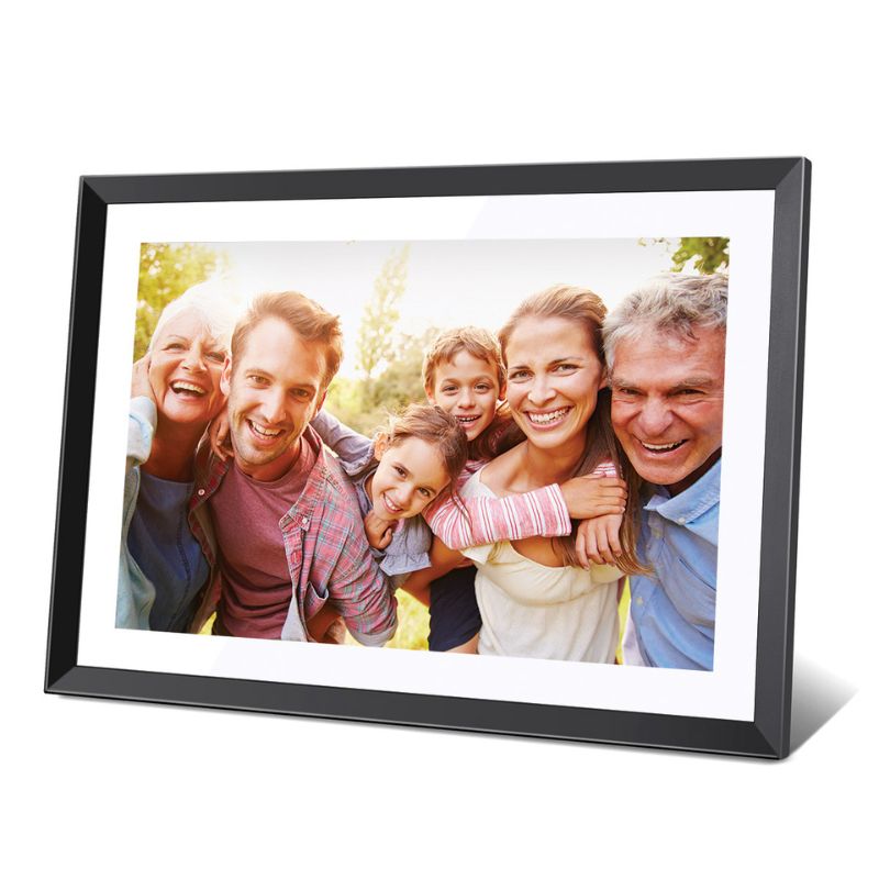 FRAME10BLK 10.1" Smart Photo Frame with Instant Photo Sharing