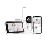 OBH650AI Skyview AI 5" Smart HD Baby Monitor with Cot Stand