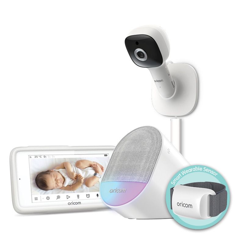 OBHGPRO Guardian Pro Wearable Sleep Tracker + Video Baby Monitor