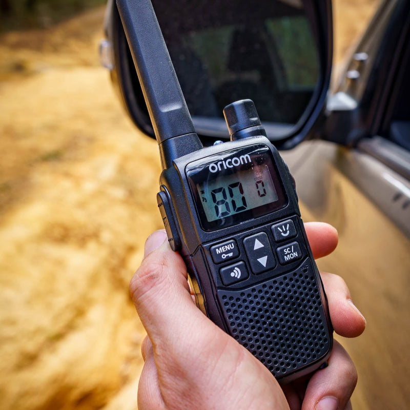 UHF2200-2 Handheld 2 Watt UHF CB Radio Twin Pack