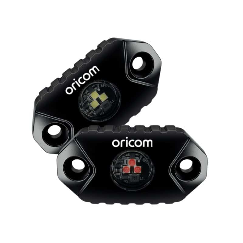 RKL1MIX Mix Pack Amber Rock Lights (White & Amber)