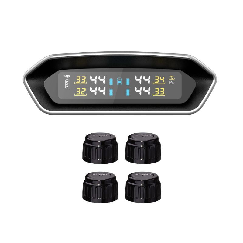 TPS10-4E Real Time Tyre Pressure Monitoring System Incl. 4 External Sensors