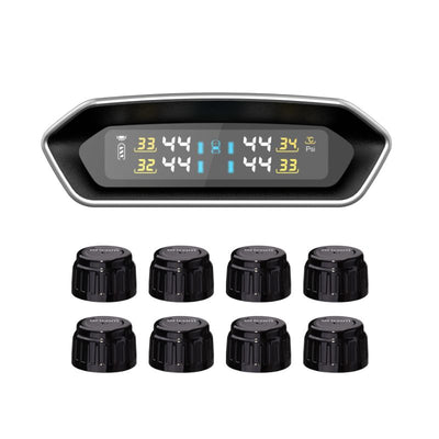 TPS10-8E Real Time Tyre Pressure Monitoring System Incl. 4 External Sensors