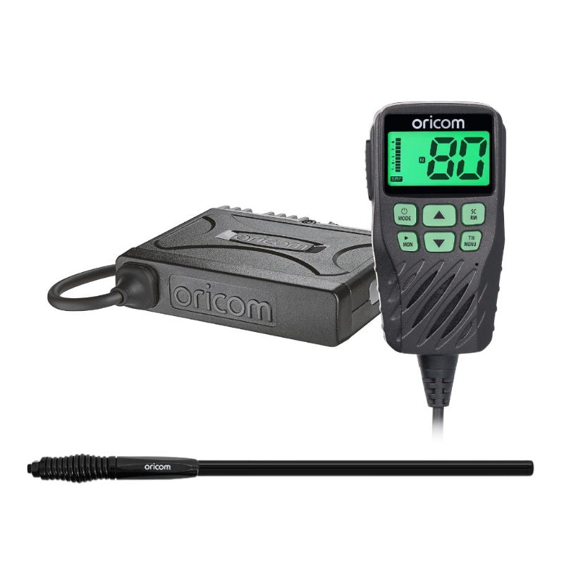 Buy an Oricom UHF360R UHF CB Radio Black 3dBi Antenna (UHF360RAS