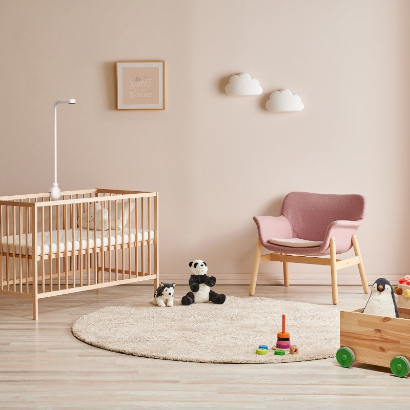 OBH650AI Skyview AI 5" Smart HD Baby Monitor with Cot Stand