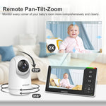 BS7VPSC430 4.3" Video Baby Monitor + BS7 Breathing Movement Monitor