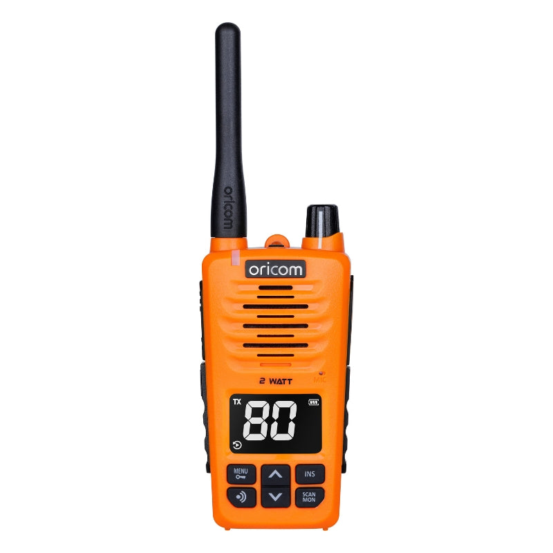 UHF2600-1 Floating 2 Watt IPX7 UHF CB Radio Orange