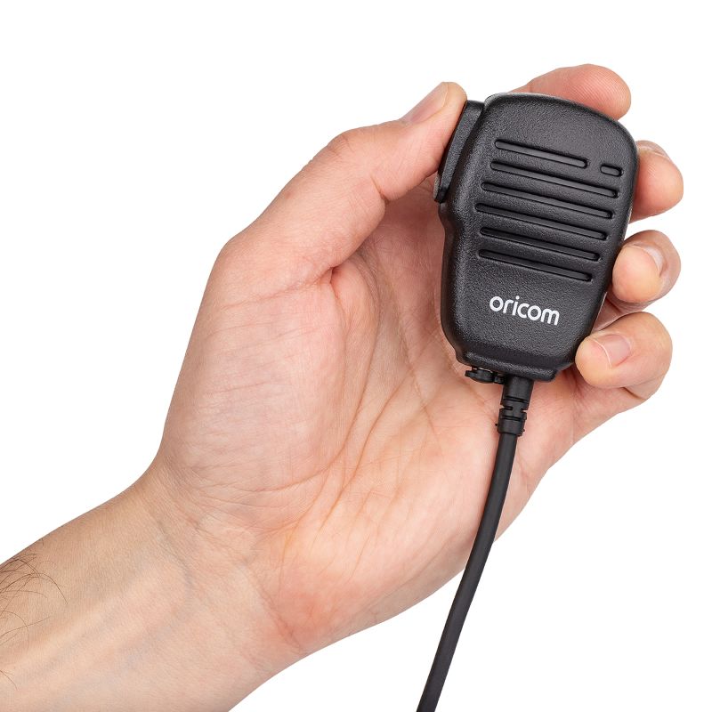 UHF5400BK-2 Twin Pack 5 Watt Handheld UHF CB Radio + Speaker Microphones x2