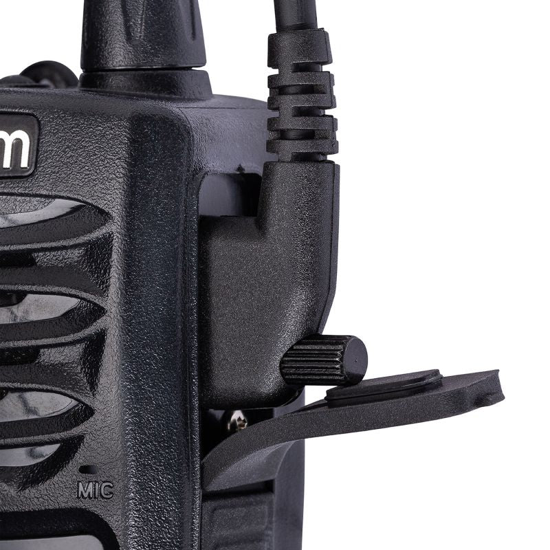UHF5400BK-2 Twin Pack 5 Watt Handheld UHF CB Radio + Speaker Microphones x2