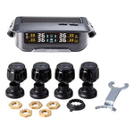 TPMS10-4E Tyre Pressure Monitoring System Incl. 4 External Sensors & APP Functionality