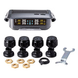TPMS10-4E Tyre Pressure Monitoring System Incl. 4 External Sensors & APP Functionality