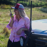 DTXTP600LME 5 Watt IP67 Waterproof Handheld UHF CB Radio Trade Pack (Twin Lime Radios)