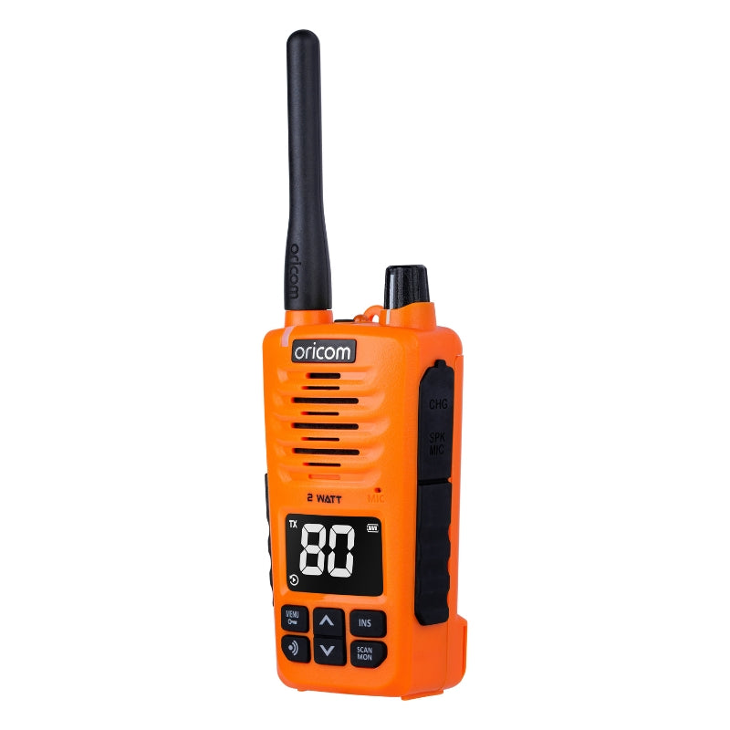 UHF2600-1 Floating 2 Watt IPX7 UHF CB Radio Orange