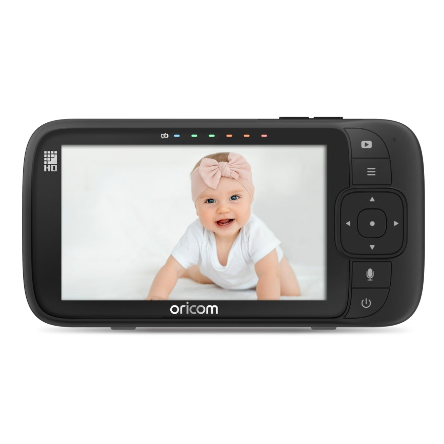 OBH950BK 5" Smart HD Nursery Pal Glow+ Baby Monitor