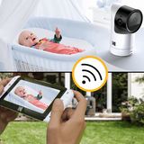C525P-2 5" Smart HD Video Baby Monitor with + BONUS Motorised Pan-Tilt Camera