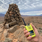 DTXTP600LME 5 Watt IP67 Waterproof Handheld UHF CB Radio Trade Pack (Twin Lime Radios)