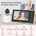 SC430 4.3" Video Baby Monitor With Motorised Pan-Tilt Camera