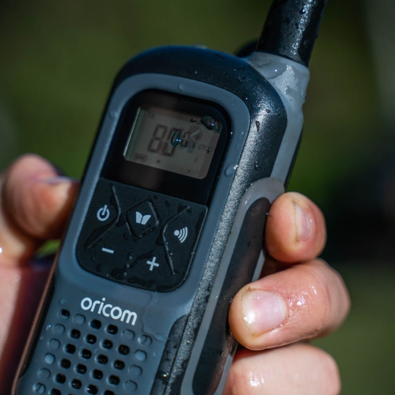 UHF2500-1GR Waterproof 2 Watt UHF CB Radio Single Pack