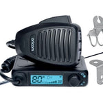 UHF310PK Radio Pack with Antenna and Different Bracket Mounting Options