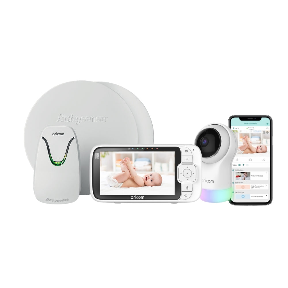 BS7VPOBH950 Babysense7 + OBH950 Smart HD Video Baby Monitor Value Pack