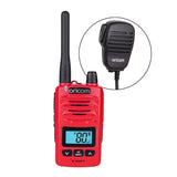 DTX650SRD IP67 5 Watt Handheld UHF CB Radio + BONUS Speaker Microphone (Red)