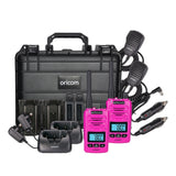 DTXTP600PNK 5 Watt IP67 Waterproof Handheld UHF CB Radio Trade Pack (Twin Pink Radios)