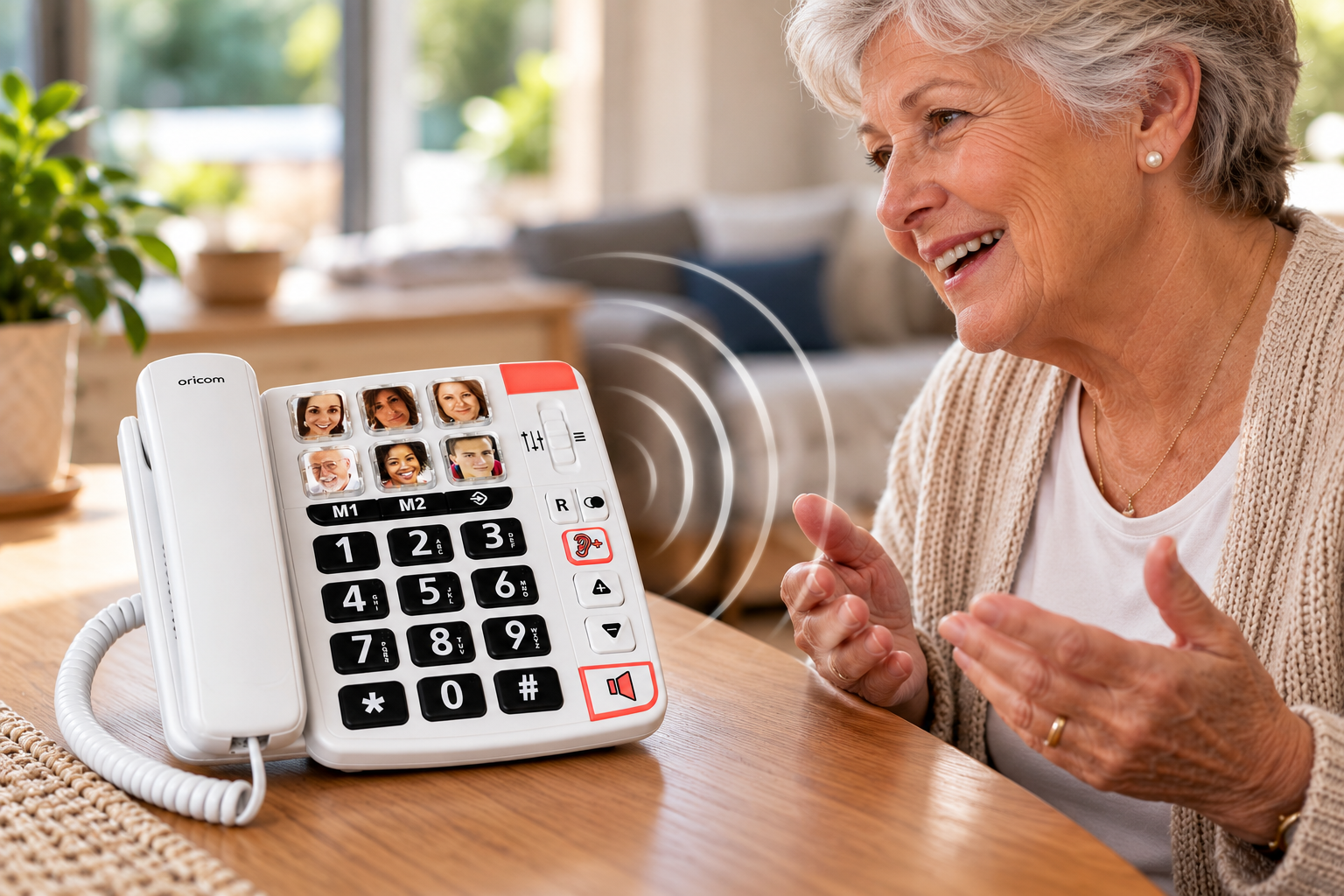 Handsfree speakerphone
