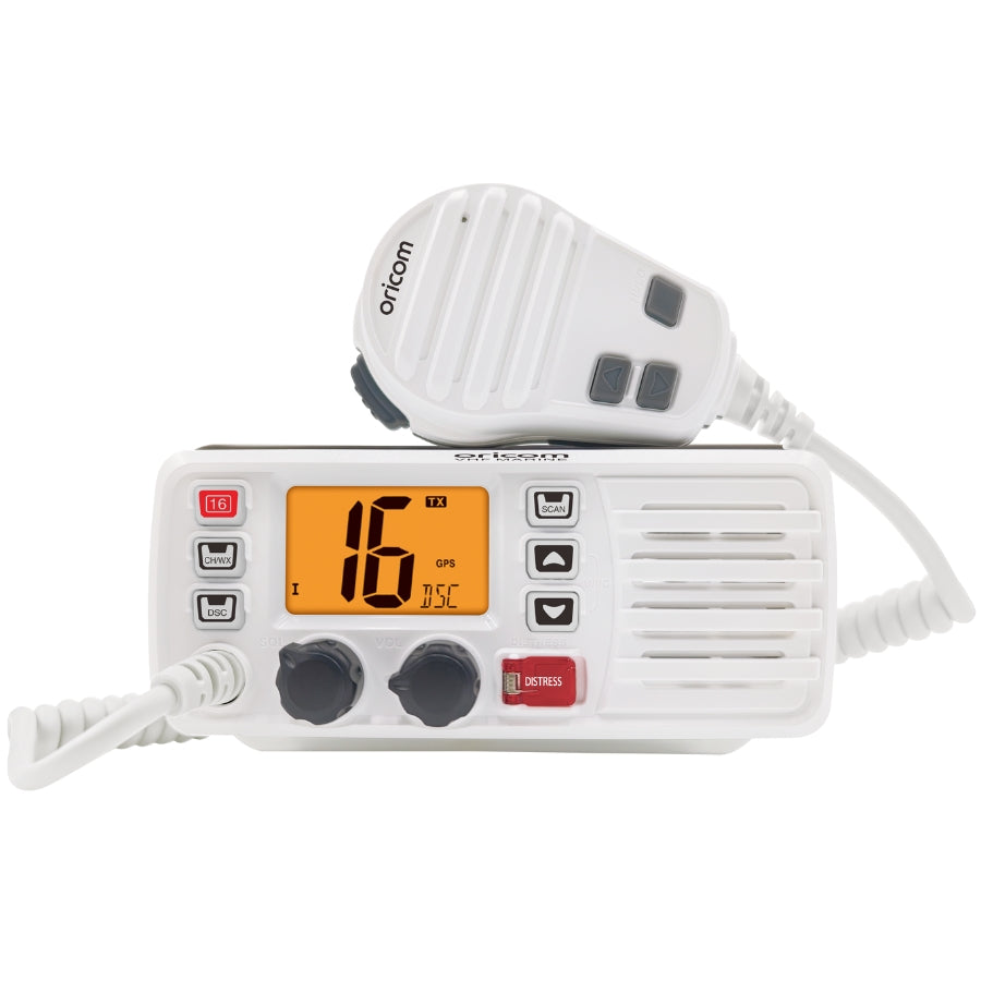 MX1000W VHF DSC Fixed Mount Marine Radio (White)