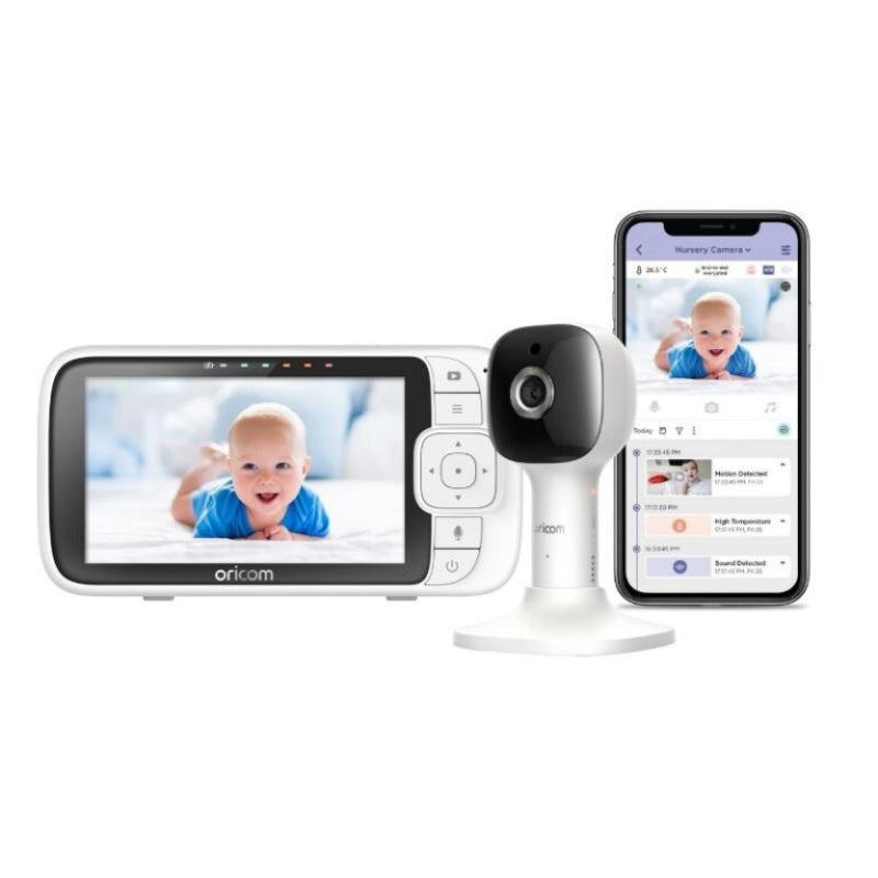 Pal Monitor Buy an Oricom 5” Smart HD Nursery Pal Baby Monitor (OBH500) Online in ...