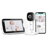 OBH650AIVP02SD 5" Smart AI Video Baby Monitor and Duck Bath Thermometer Bundle