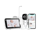 OBH650AI Skyview AI 5" Smart HD Baby Monitor with Cot Stand