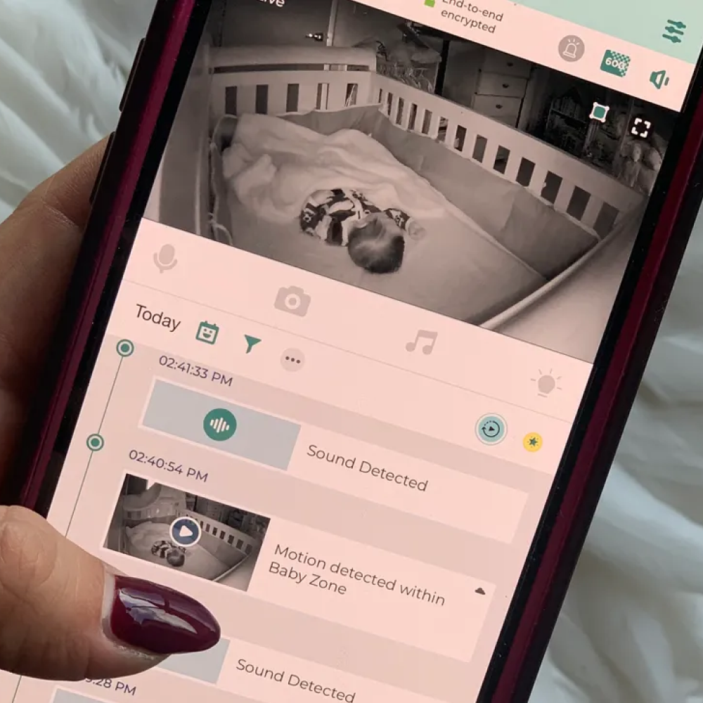 OBHFCU Smart HD Video Baby Monitor