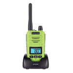 DTX650SLME IP67 5 Watt Handheld UHF CB Radio + BONUS Speaker Microphone (Lime)