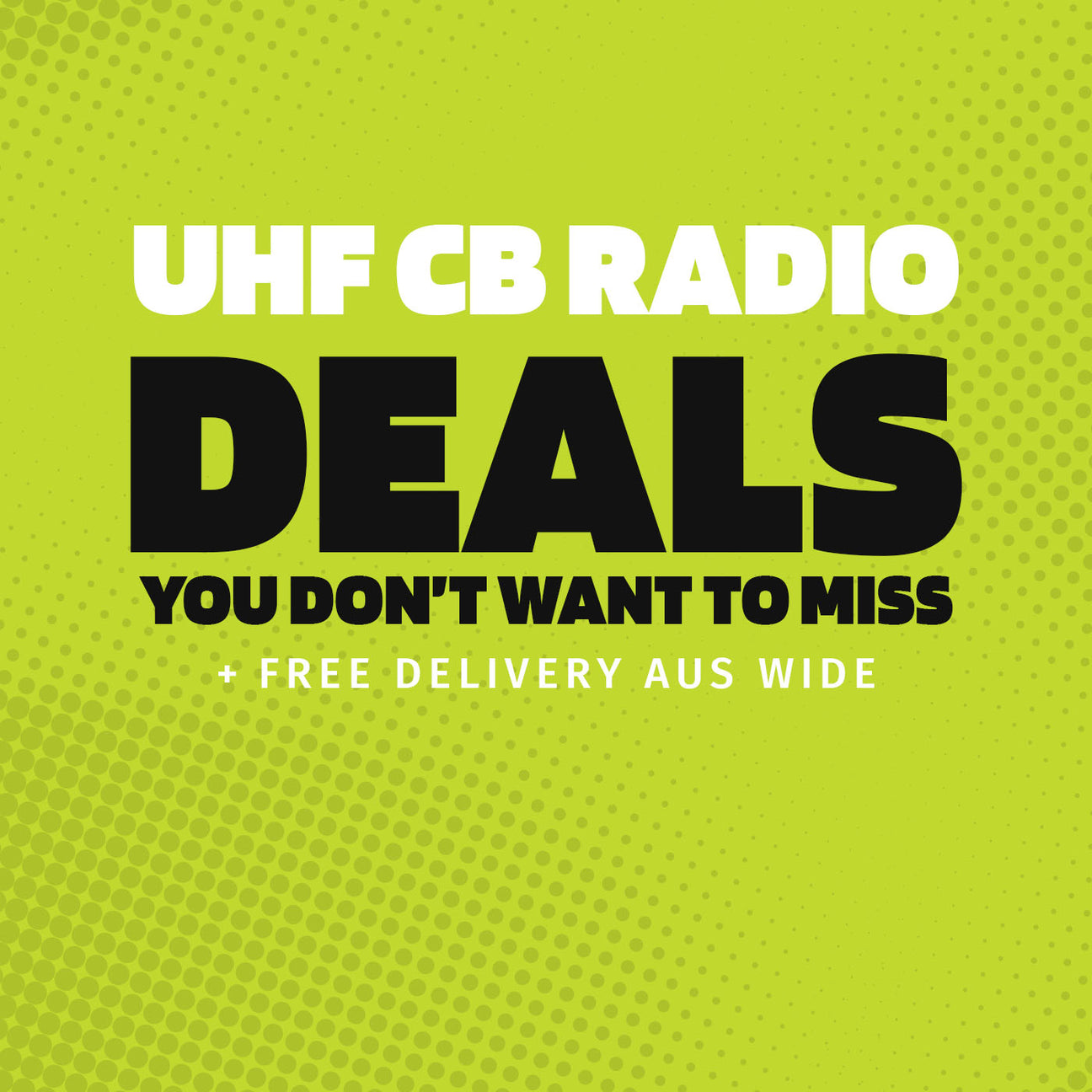 Oricom - UHF CB Radio Deals