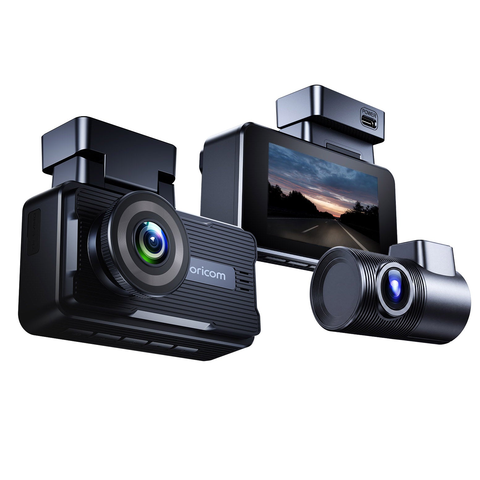 DC460R 4K Dash Camera Incl. Front and Rear Cameras