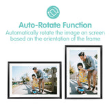 FRAME10BLK 10.1" Smart Photo Frame with Instant Photo Sharing