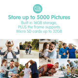 FRAME10BLK 10.1" Smart Photo Frame with Instant Photo Sharing
