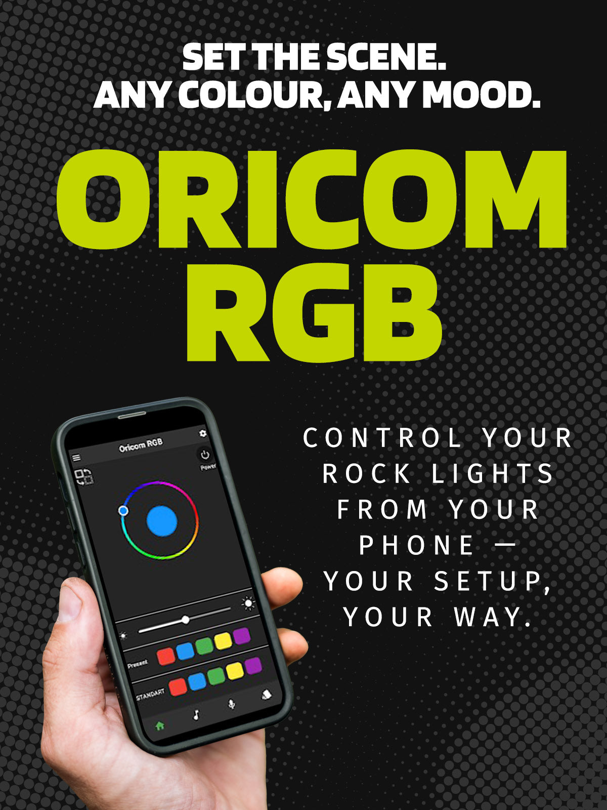 Oricom RGB APP