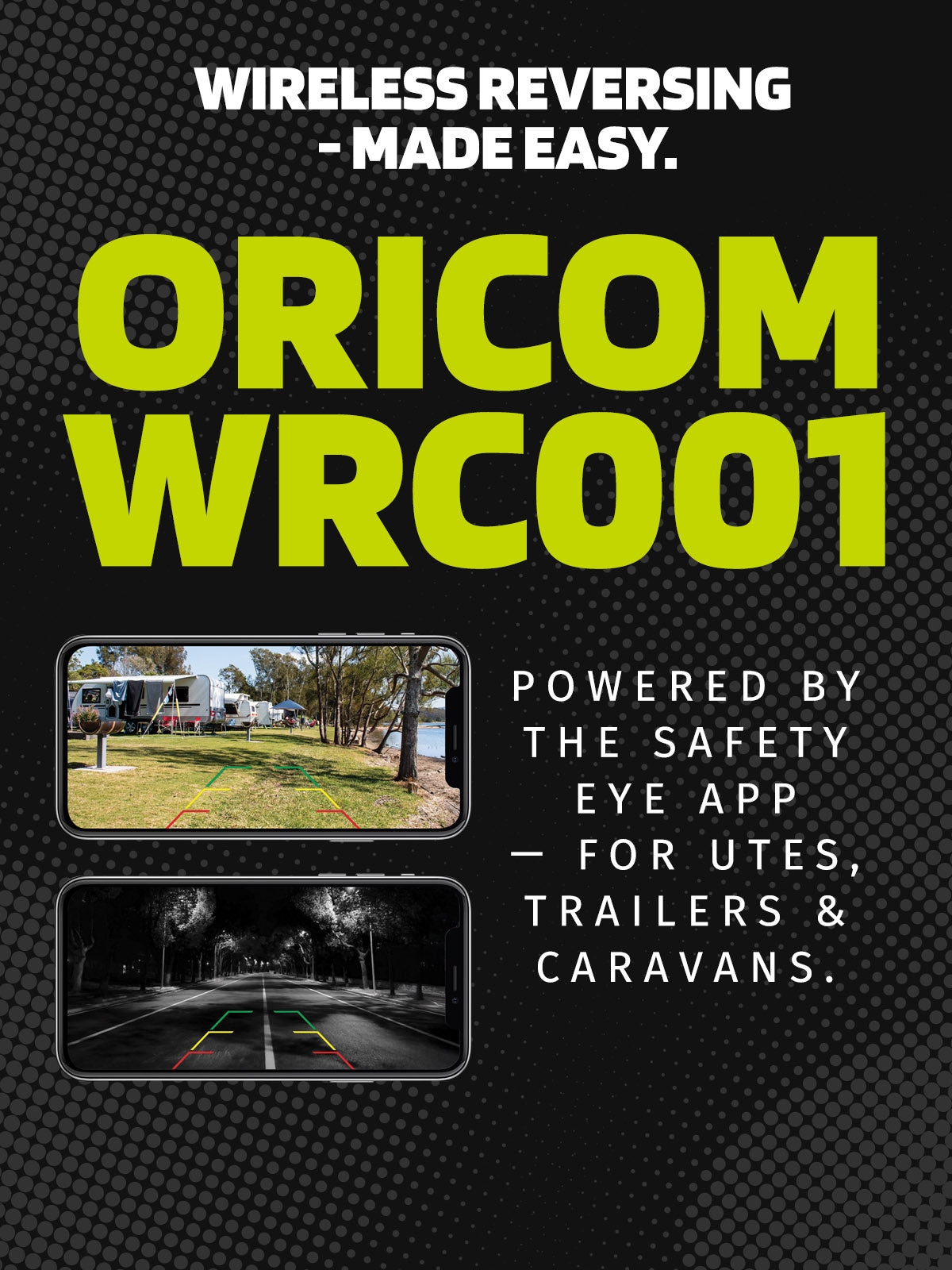 WRC001 Wireless Reversing Camera App