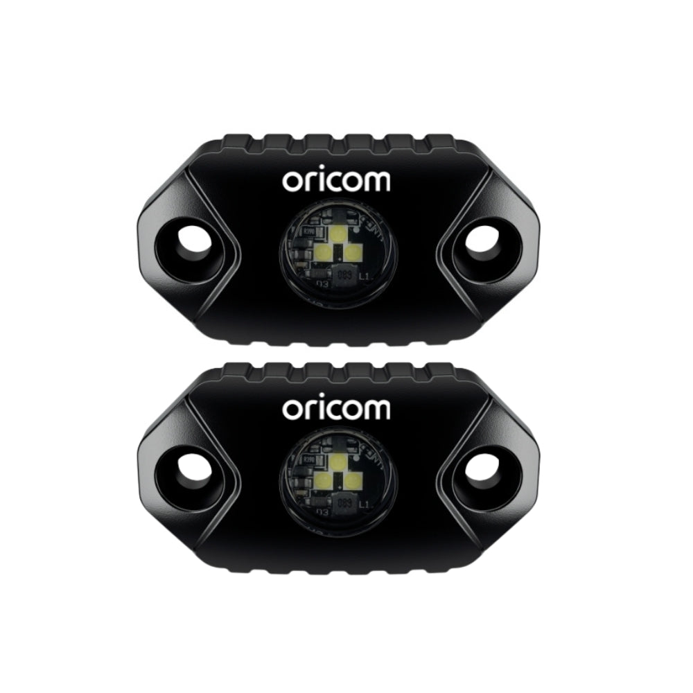 RKL1W-2 Twin Pack White Rock Lights