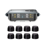 TPMS10-8E Tyre Pressure Monitoring System Incl. 8 External Sensors & APP Functionality