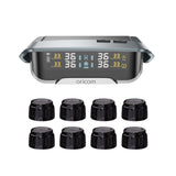 TPMS10-8E Tyre Pressure Monitoring System Incl. 8 External Sensors & APP Functionality