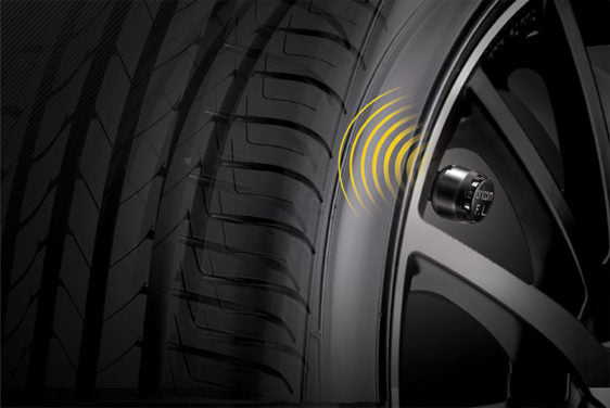 TPS10-8E Real Time Tyre Pressure Monitoring System Incl. 4 External Sensors