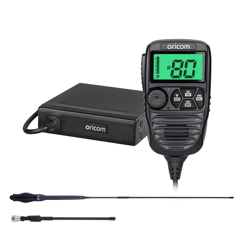 UHF182XPTA UHF CB Radio with BONUS Antennas